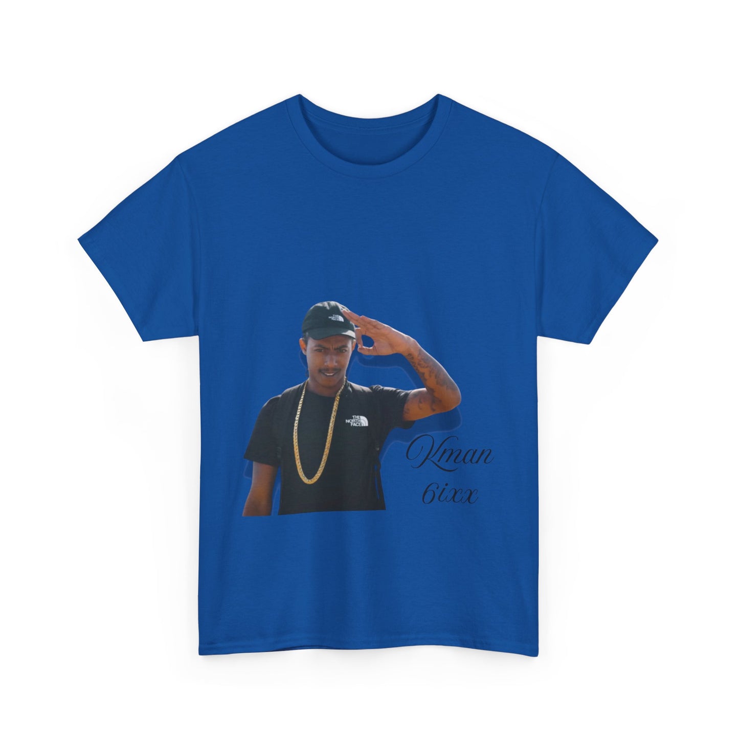 Kman 6ixx Graphic Tee, Unisex Cotton T-Shirt, Streetwear, Casual Outfits