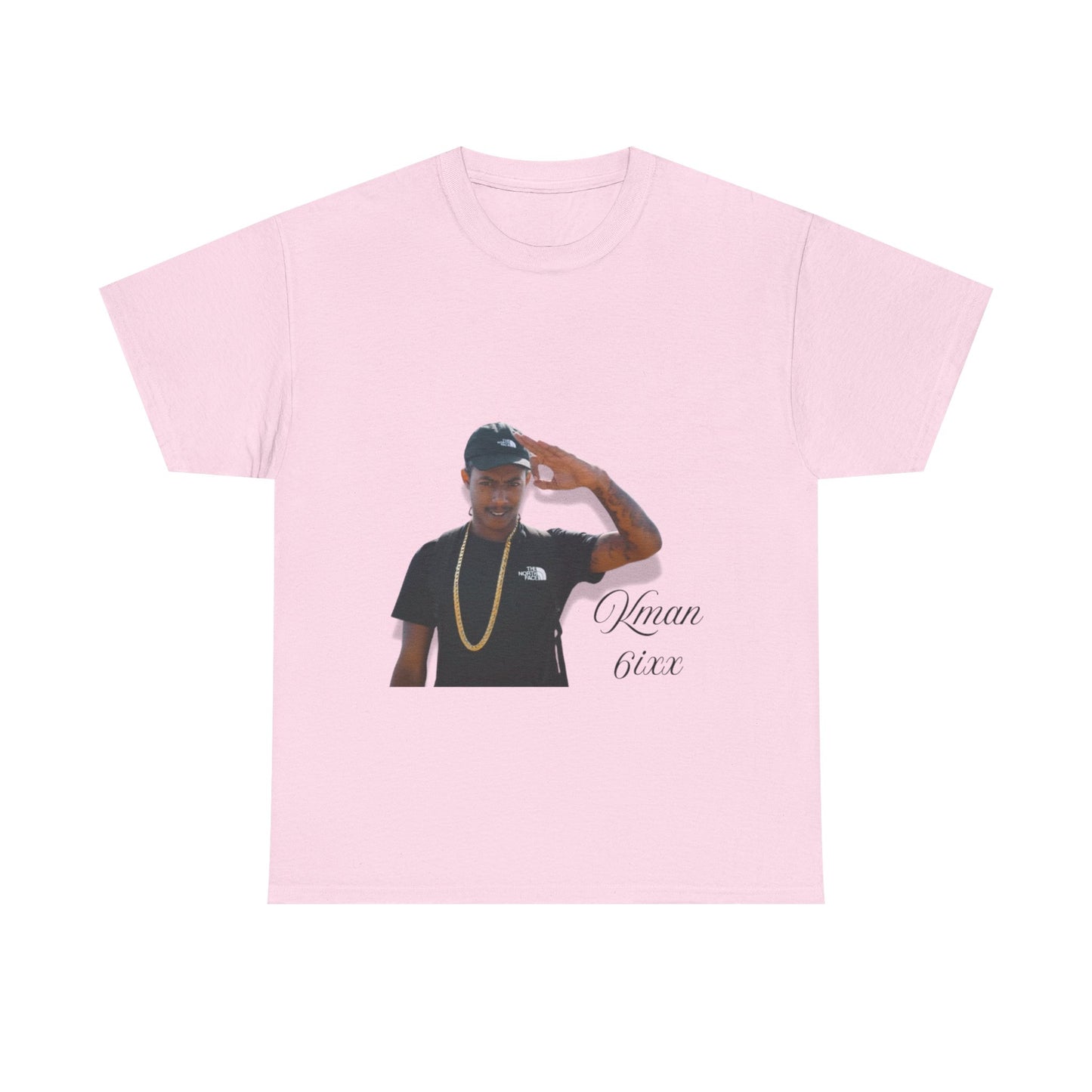 Kman 6ixx Graphic Tee, Unisex Cotton T-Shirt, Streetwear, Casual Outfits