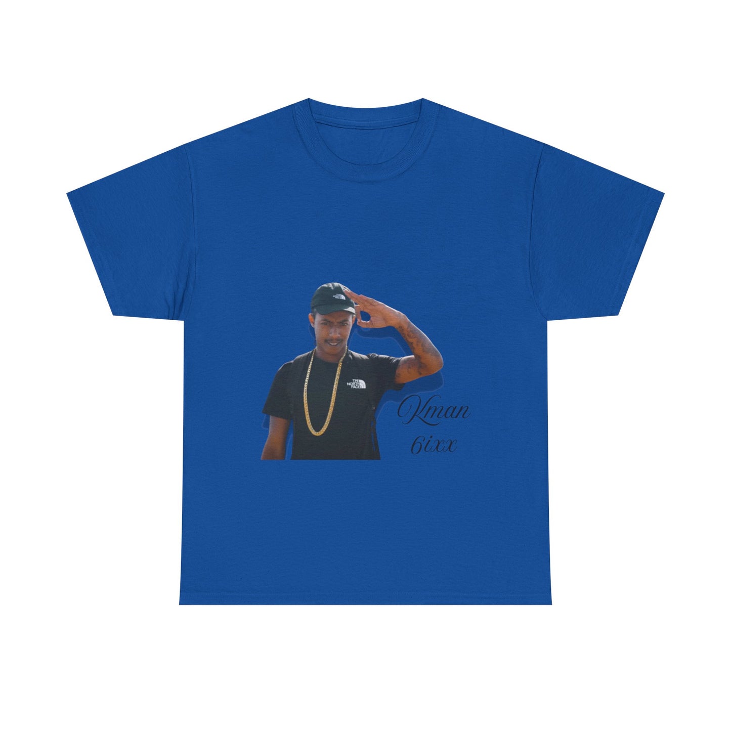 Kman 6ixx Graphic Tee, Unisex Cotton T-Shirt, Streetwear, Casual Outfits