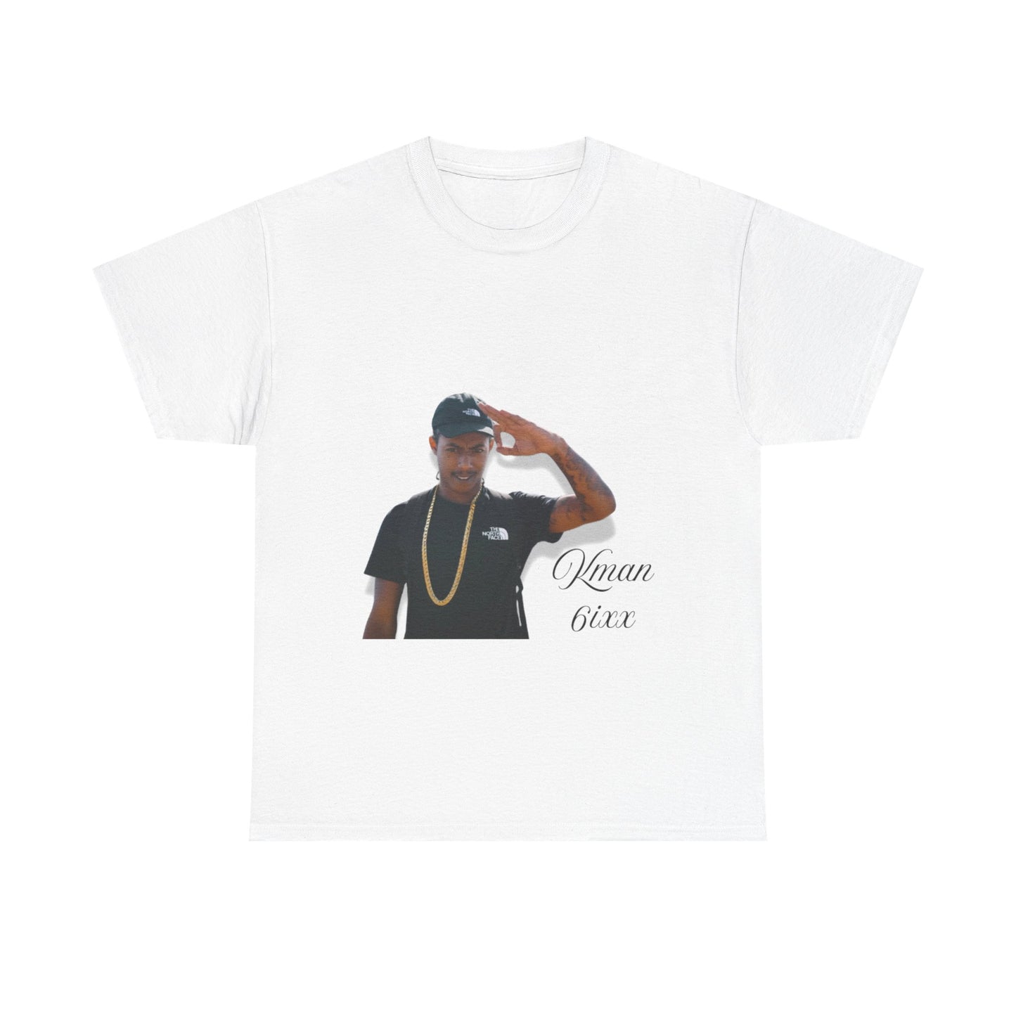 Kman 6ixx Graphic Tee, Unisex Cotton T-Shirt, Streetwear, Casual Outfits