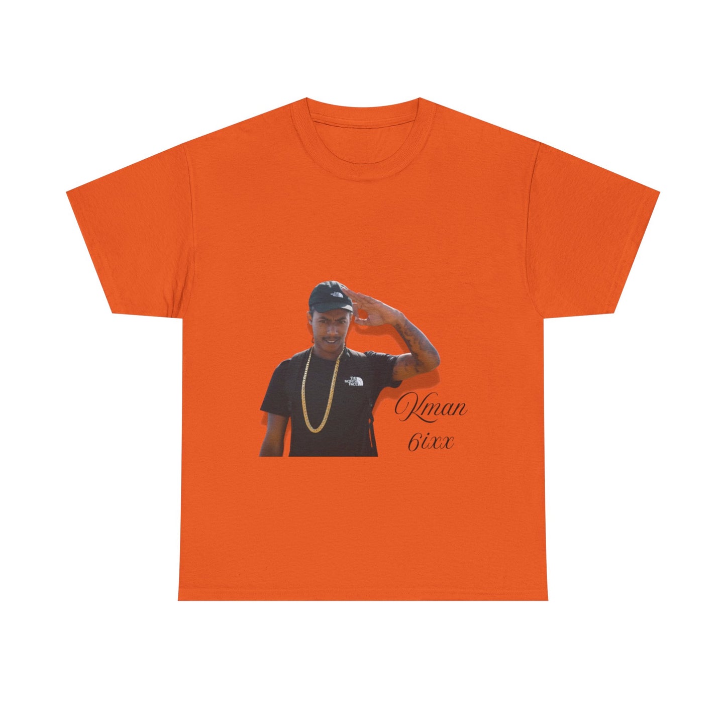 Kman 6ixx Graphic Tee, Unisex Cotton T-Shirt, Streetwear, Casual Outfits