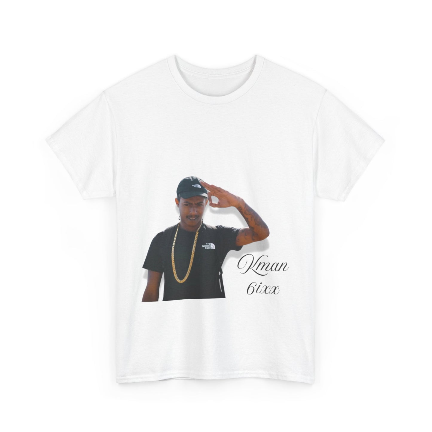 Kman 6ixx Graphic Tee, Unisex Cotton T-Shirt, Streetwear, Casual Outfits